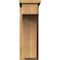 Ekena Millwork Huntington Smooth Corbel w/Backplate, Western Red Cedar, 7 1/2"W x 14"D x 22"H COR08X14X22HUN01SWR - alternate 2